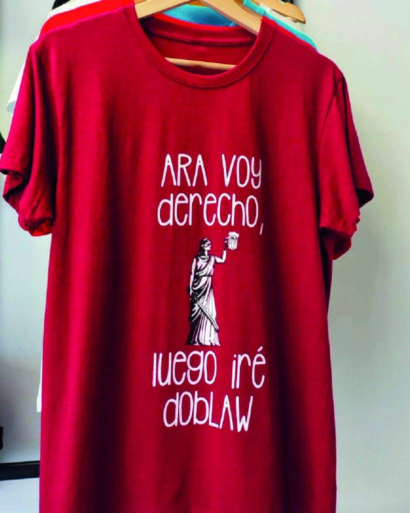 Camiseta verde personalizada en DTF