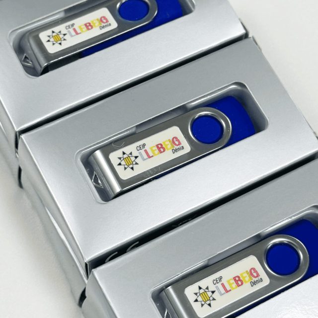 Memorias USB personalizadas con logotipo