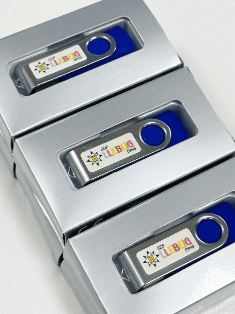 Memorias USB personalizadas con logotipo